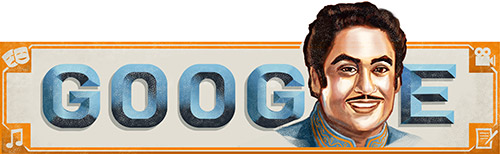 Kishore Kumar Google-Doodle