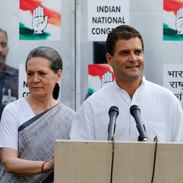 Rahul Sonia press meet
