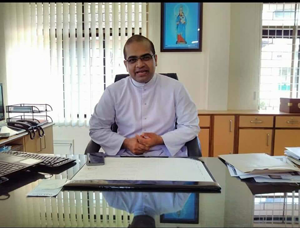 Fr Mahesh DSouza Principal Don Bosco