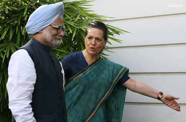 Manmohan Singh Sonia Gandhi